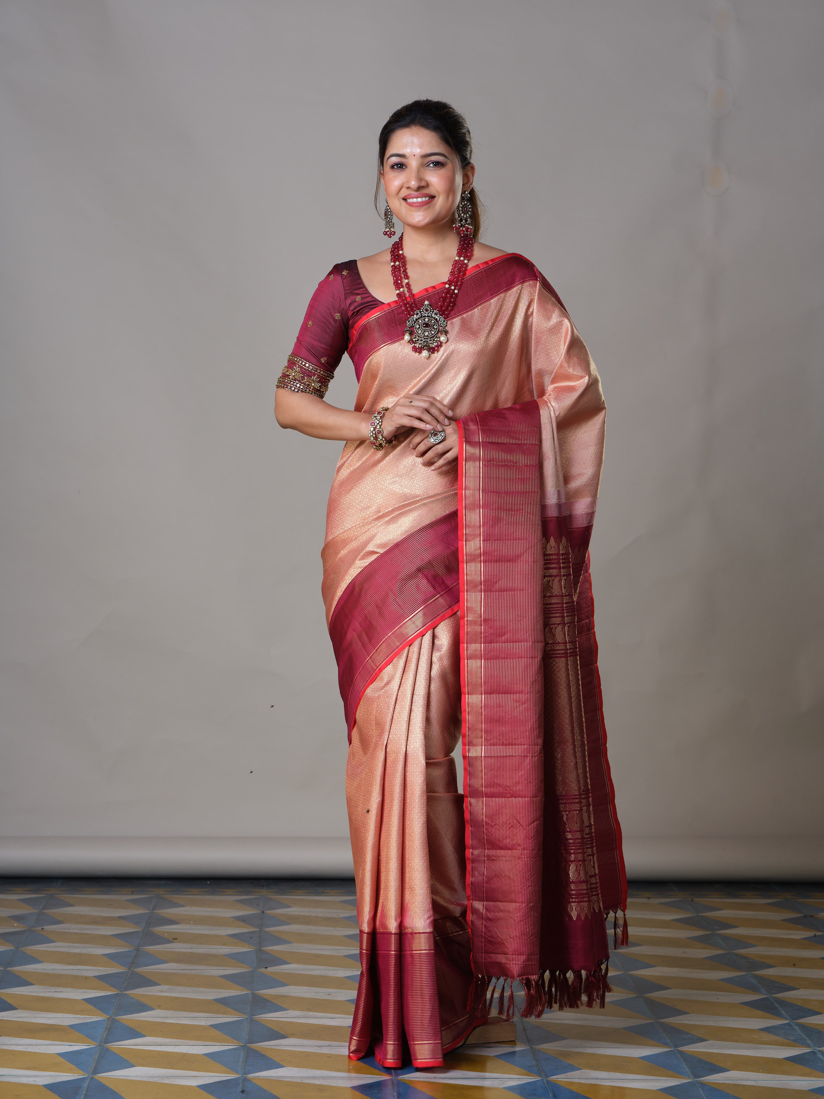 Classic Cotton Weave Saree Main image