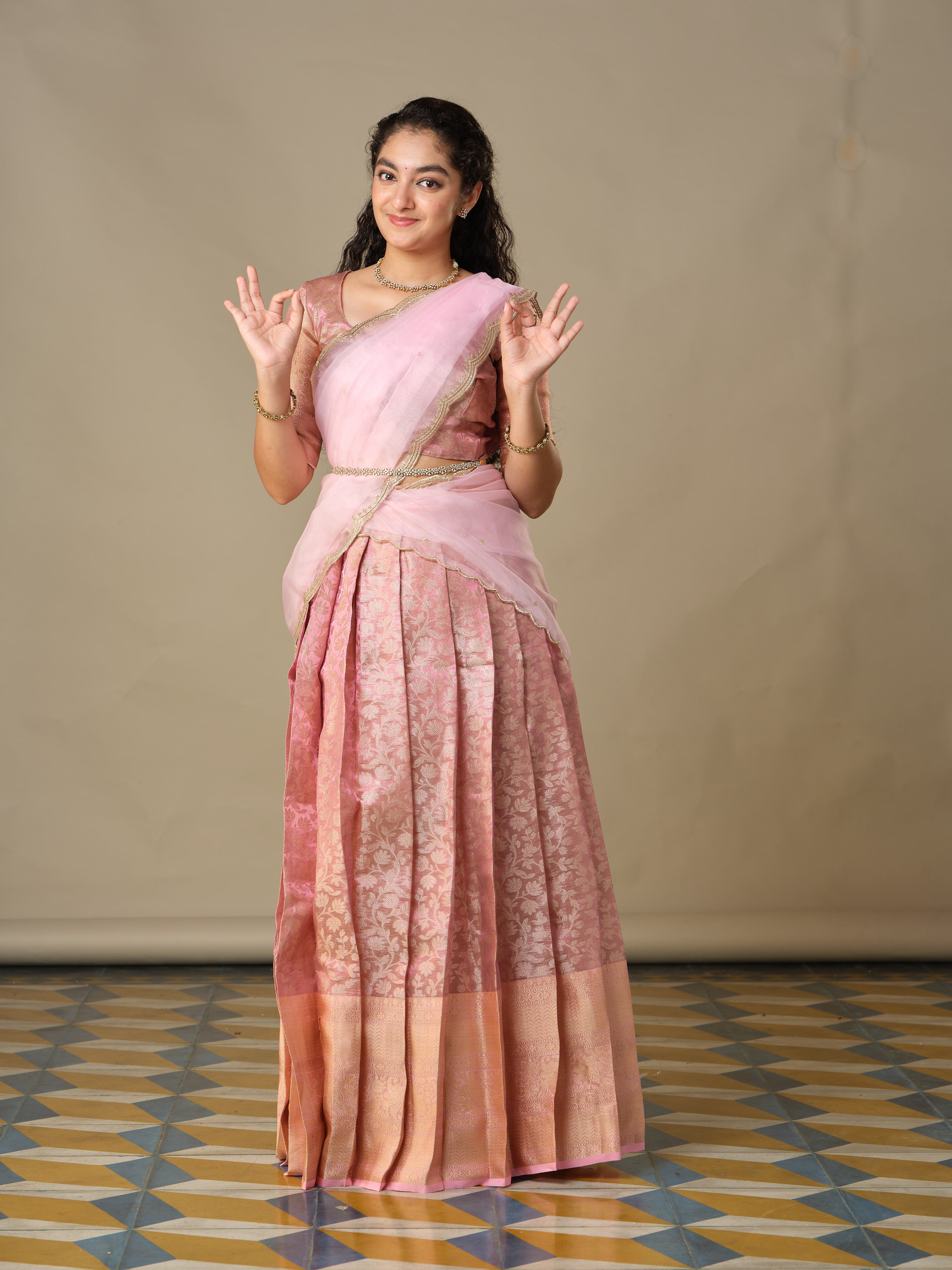 Embroidered Fancy Saree Secondary image